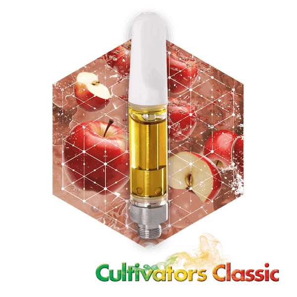 Slappin' Apple (H) - 1g Vape Cart - Cultivator's Classic