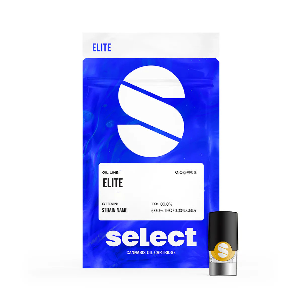 Select Elite Cliq Pod - Sativa : Strawberry Cough - ZenZest - Select ...