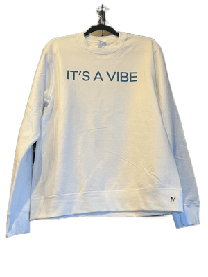 Product: It's A Vibe Crewneck | XS | Bloom Brand