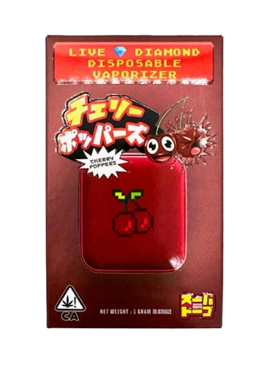 Super Dope - 2g Liquid Diamond Disposable - Cherry Popperz