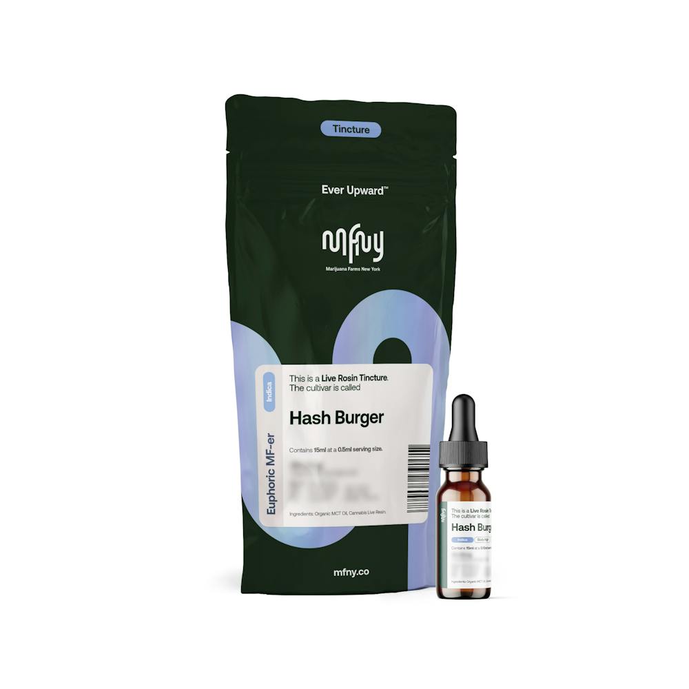 Product Hash Burger Live Rosin Tincture | 15mL