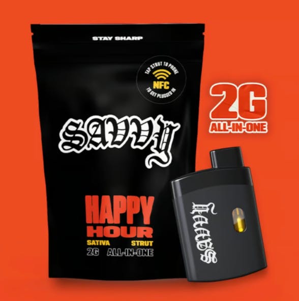 ペン Shop Verano- Savvy Disposable Pen Happy Hour Juicy Mango | 2000mg