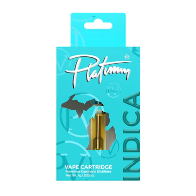 Platinum Vape - 1g Cart - Sunset Sherbert - CARTRIDGES by Platinum Vape at King of Budz