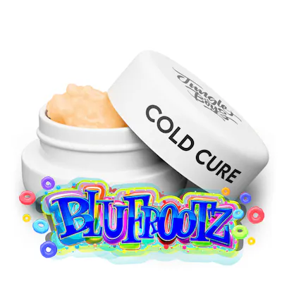 Blu Frootz - Cold Cure, as Jungle Boys's menu shows it