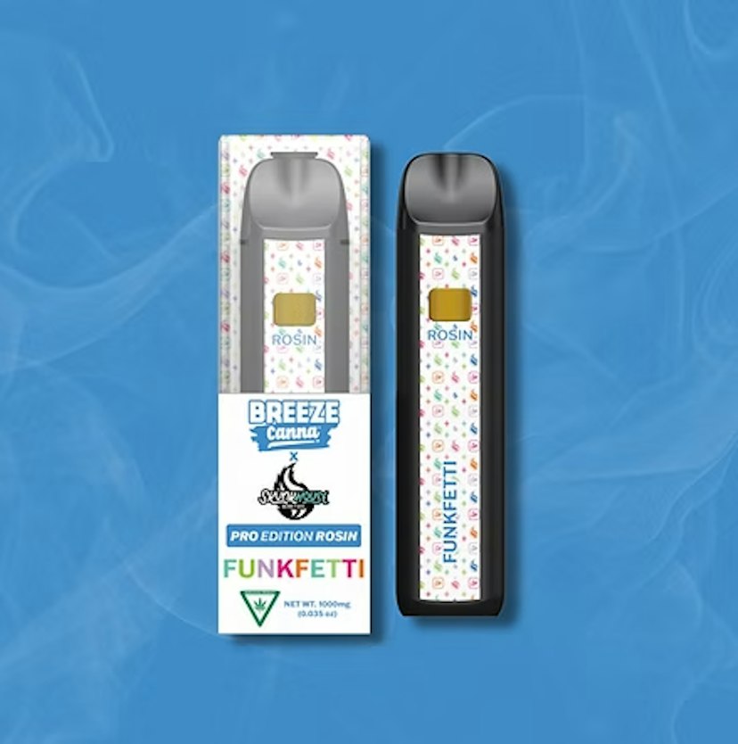 Breeze Canna Pro Rosin Disposable | Funkfetti