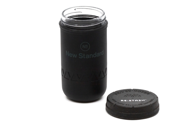 New Standard | Re:Stash 12oz Stash Jar | Black