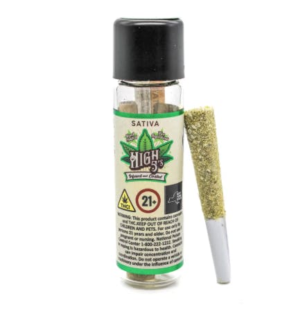High 5's Sativa | Durban Poison X Blue Dream | 5X INFUSED | 0.8g