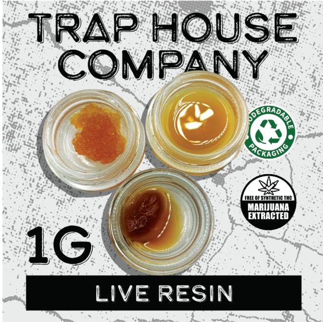 Trap House - 1g Live Resin - Han Solo Burger