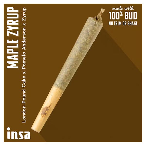 Maple Zyrup (H) - 1g Pre Roll - INSA