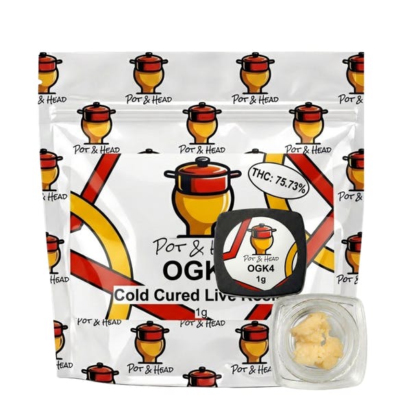 Pot & Head Cold Cure Live Rosin - OGK4