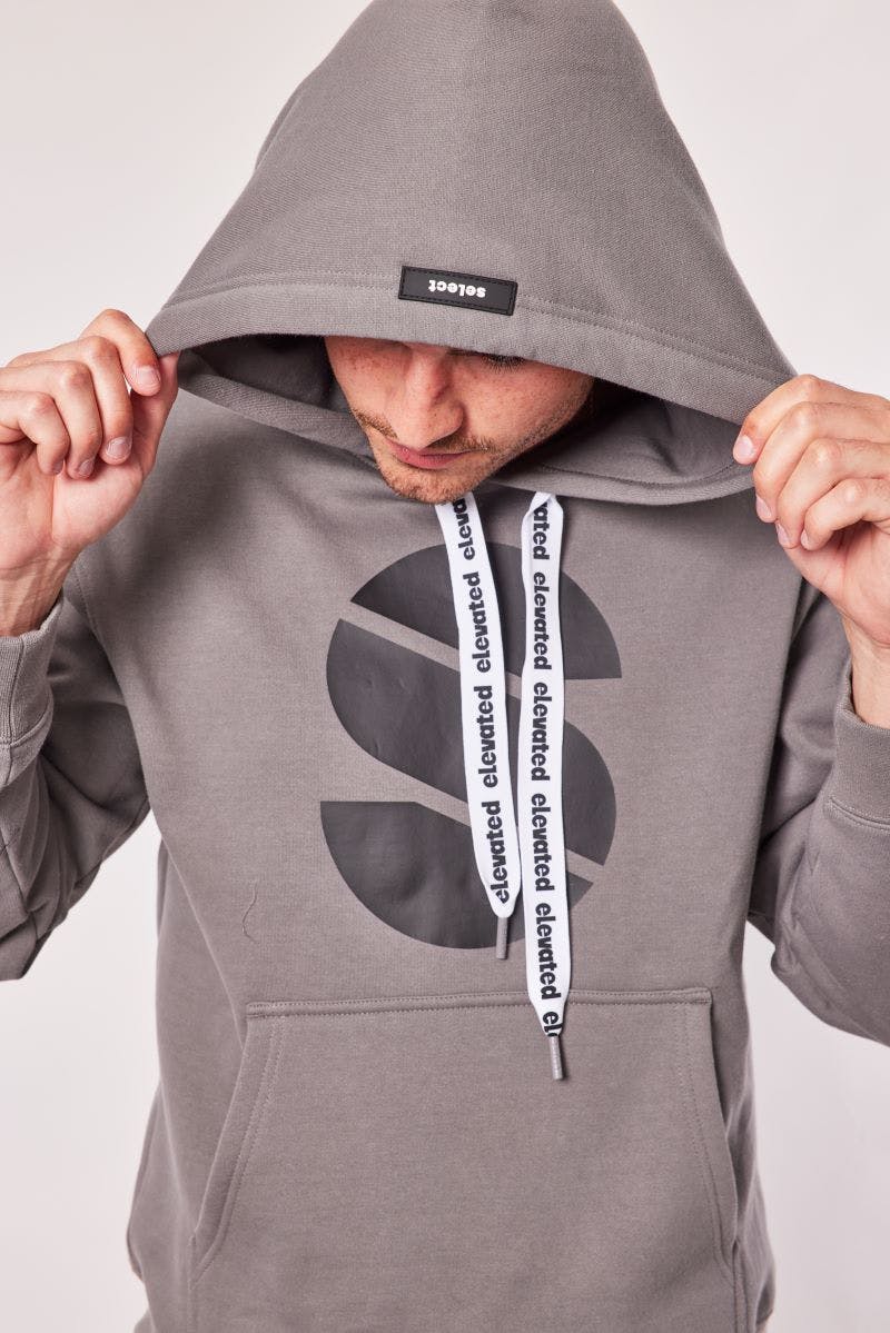a*様 CAPE HOODIE CHARCOAL