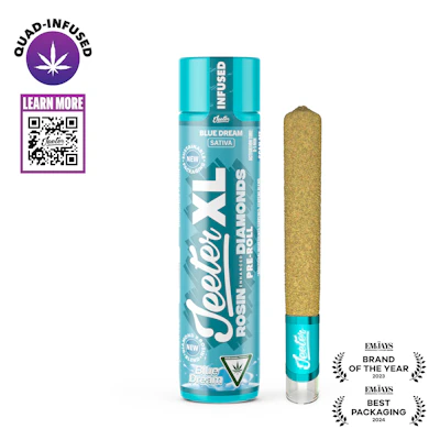 Jeeter - 2g Quad Infused Preroll - Blue Dream
