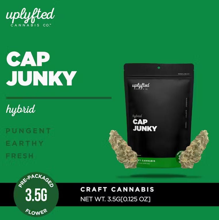 Uplyfted Cannabis Co. UPLYFTED | CAP JUNKY - PREPACK HYBRID — FLOWER