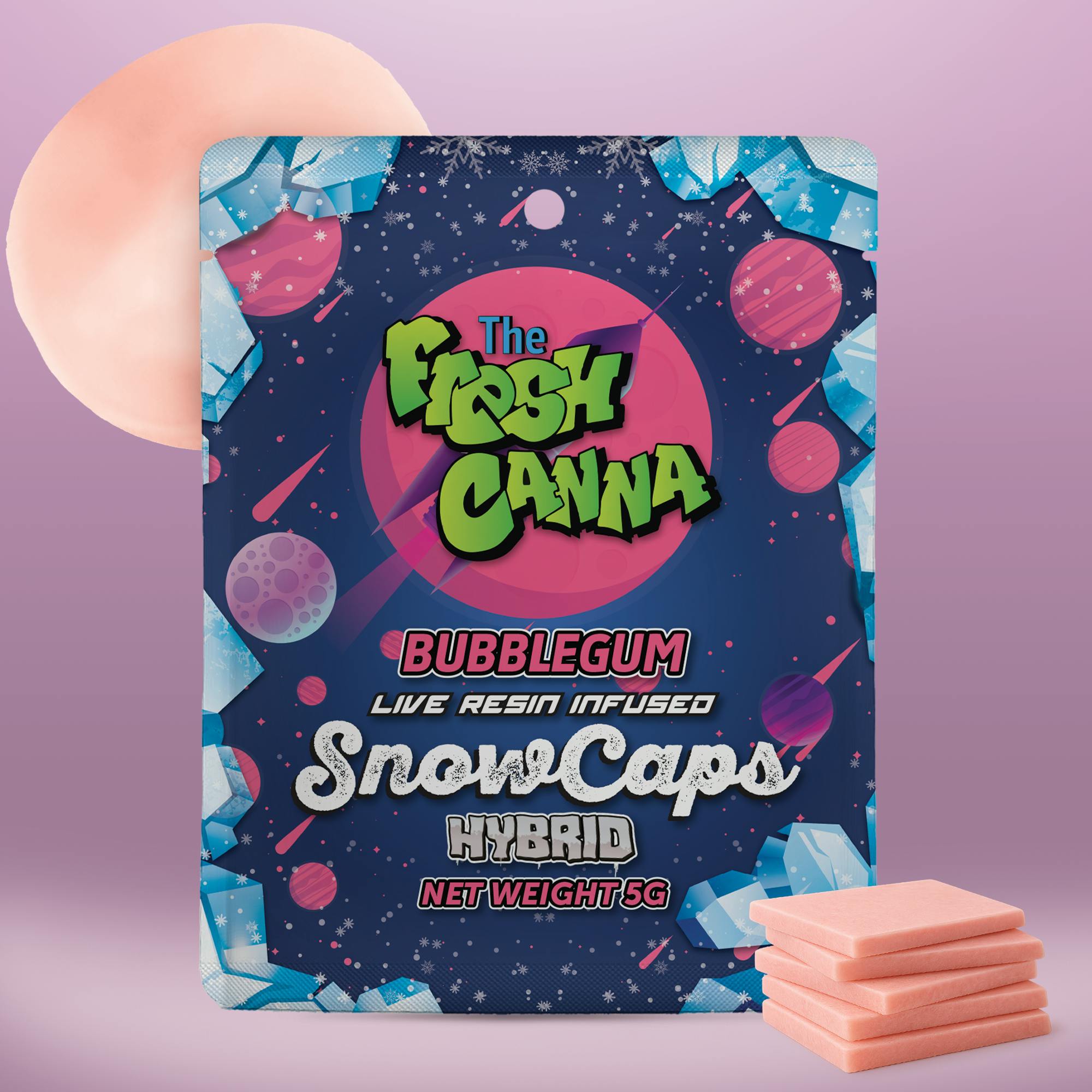 Fresh Canna - 5g Infused Snowcaps - Bubblegum