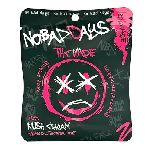 No Bad Days Kush Cream Cartridge Rec-active