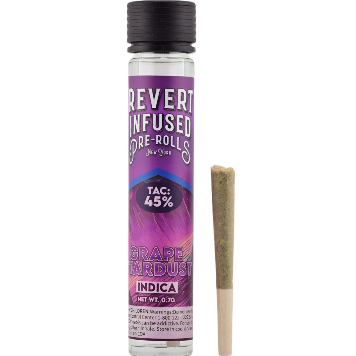 Photo of Revert – Grape Stardust Infused Preroll