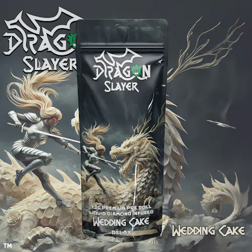 Wedding Cake | Dragon Slayer | Infused Pre-roll | 1.2g-active