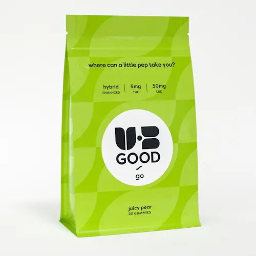 UB Good | Juicy Pear Gummies 1:10 THC:CBD Gummies | 10pk |-active
