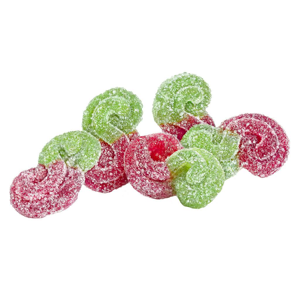 HAPPY　SUMMER ☆ SOUR Sourz By Spinach - Fully Blasted Cherry Lime Gummies 1 x 10mg