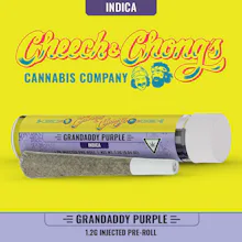 Cheech & Chong - 1.2g Injected Infused Preroll - Grandaddy Purple (I)