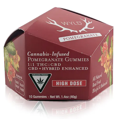 POMEGRANATE – 1:1 THC + CBD 200MG-1