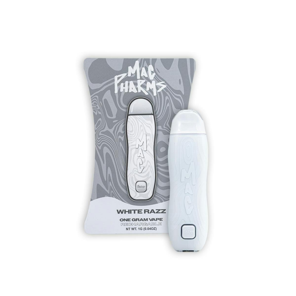 Mac Pharms - 1g Disposable - White Razz