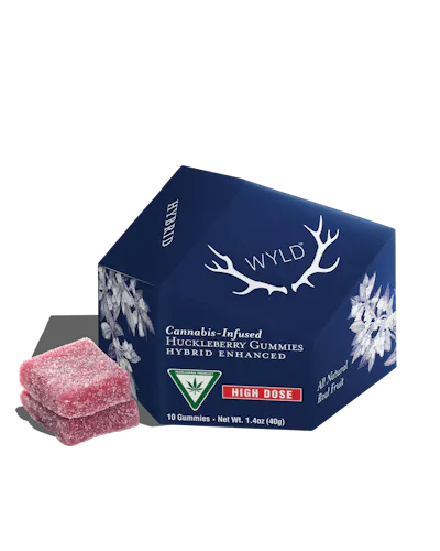 200mg | Huckleberry Hybrid Enhanced Gummies-1