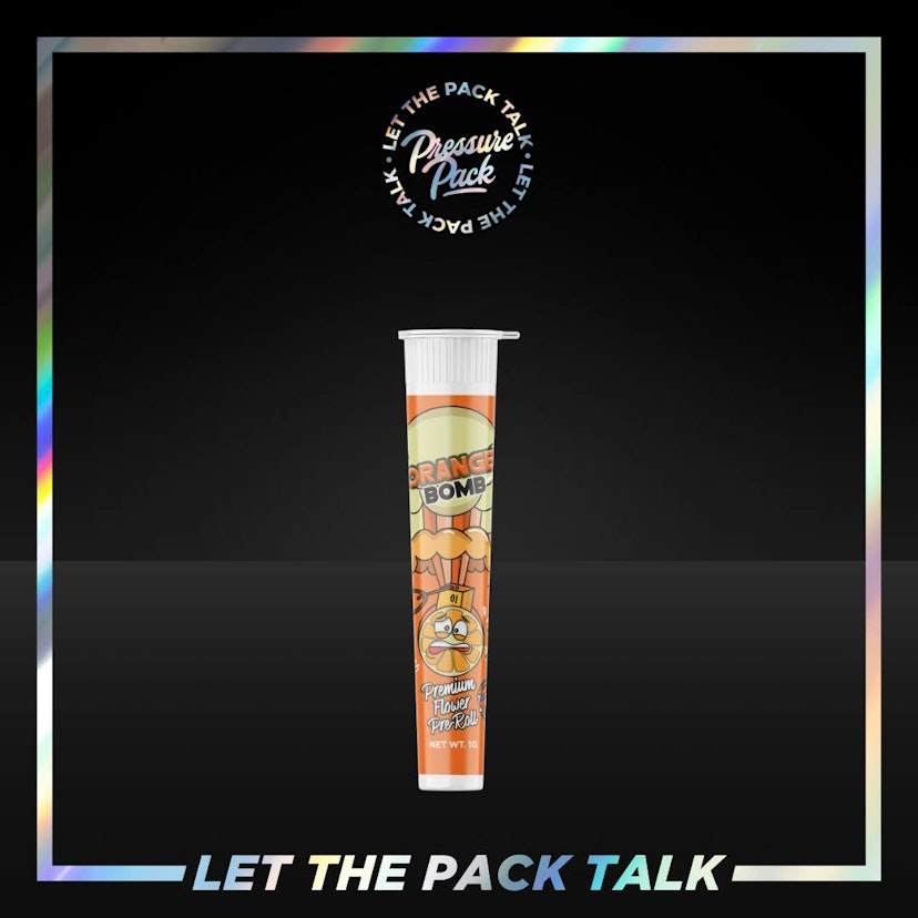 Pressure Pack - Orange Bomb 1G Pre-roll