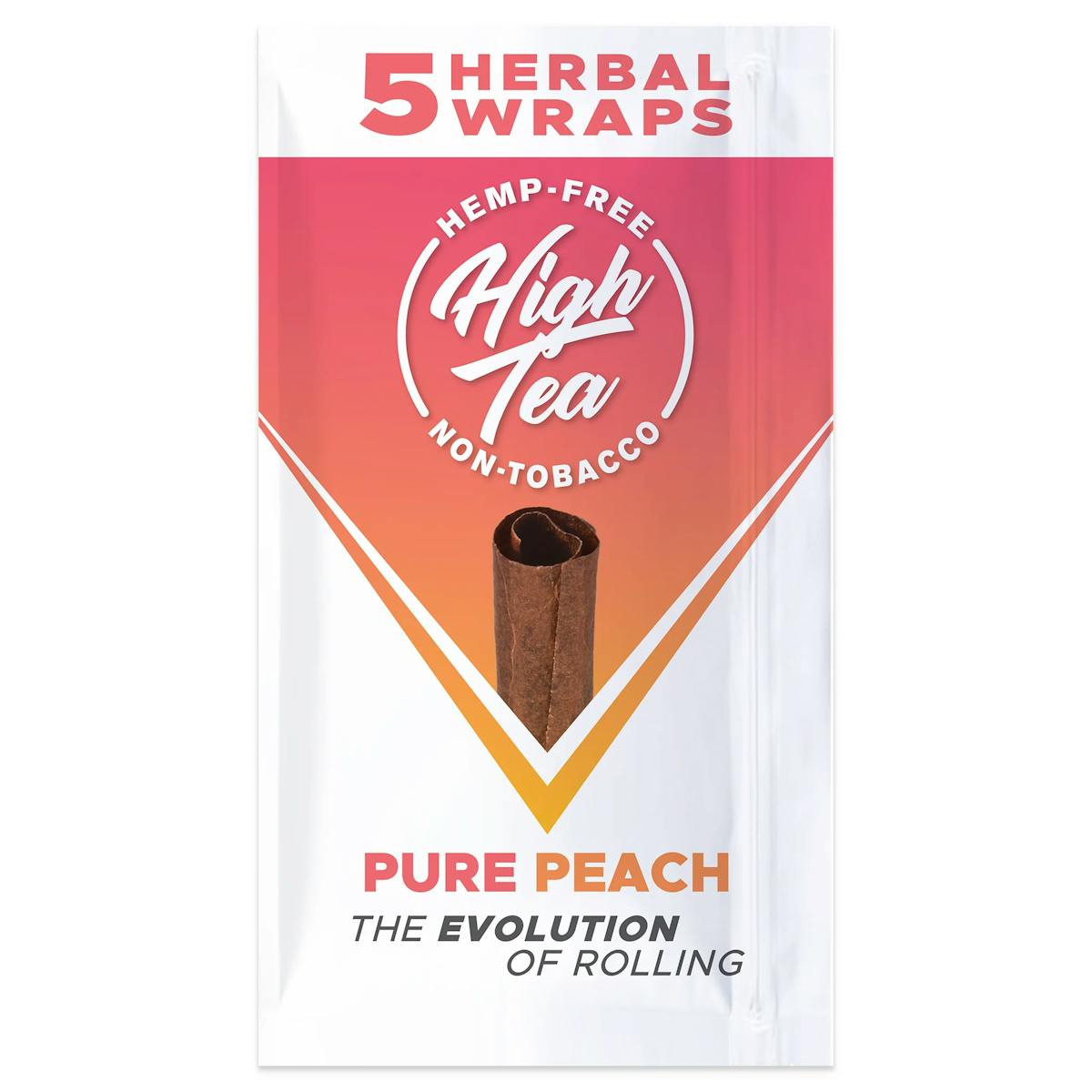 Image of Pure Peach Herbal Wraps 5pk | HighTea