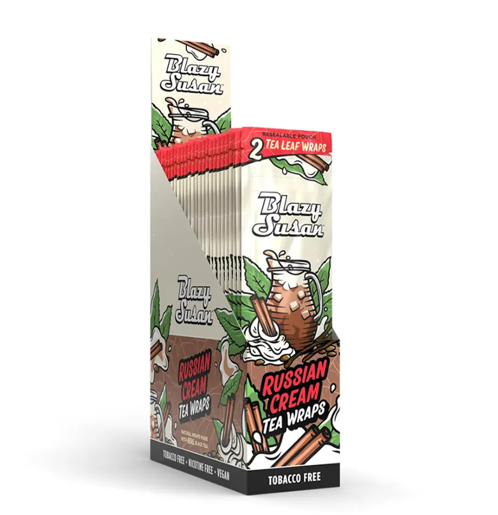 Product Blazy Susan - Tea Leaf Wraps - Russian Cream