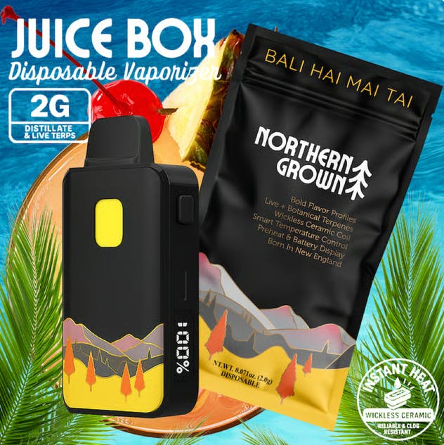 Product: Juice Box | Bali Hai Mai Tai | Distillate AIO Vape