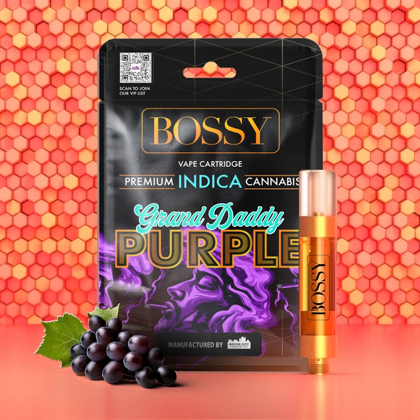 Bossy 1g Cart Grand Daddy Purple
