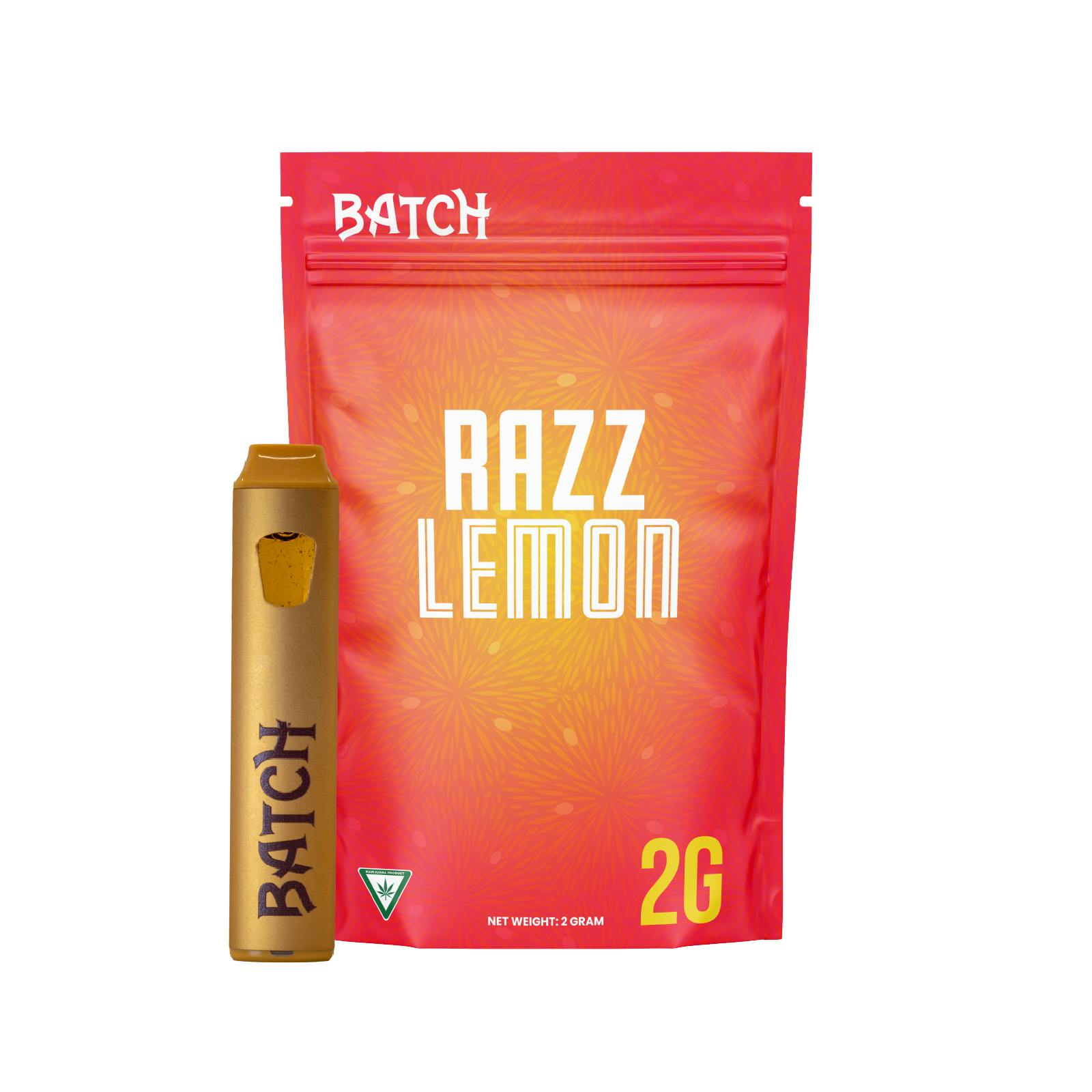 Batch Flavors - Razzlemon - 2g Disposable