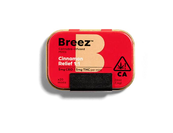 Breez Cinnamon CBD 1:1 Mint