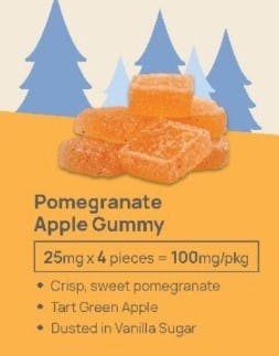 Pomegranate Chill Gummies 20-pack