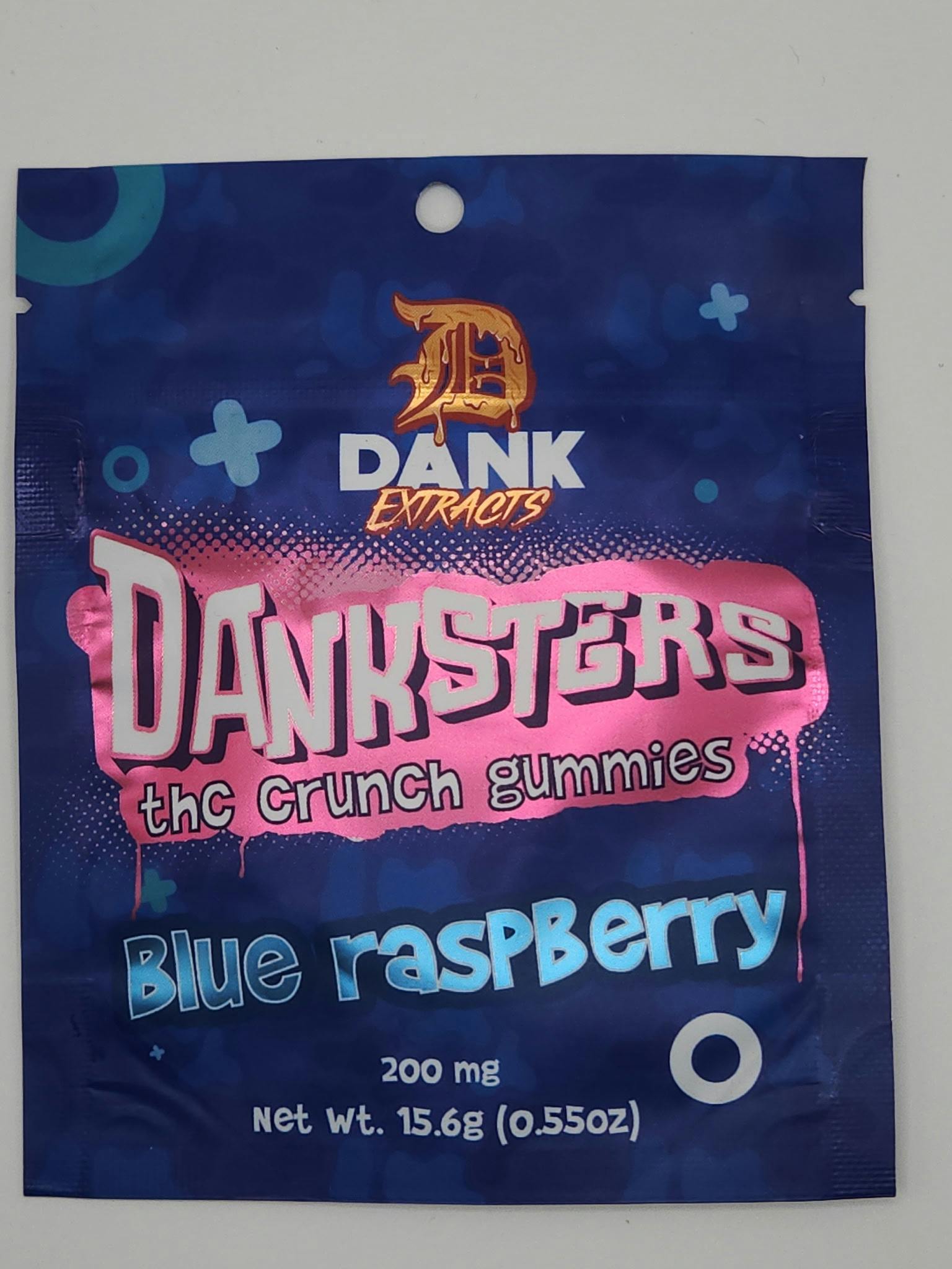 Dank | Nerd Clusters - 200mg - Blue Razz