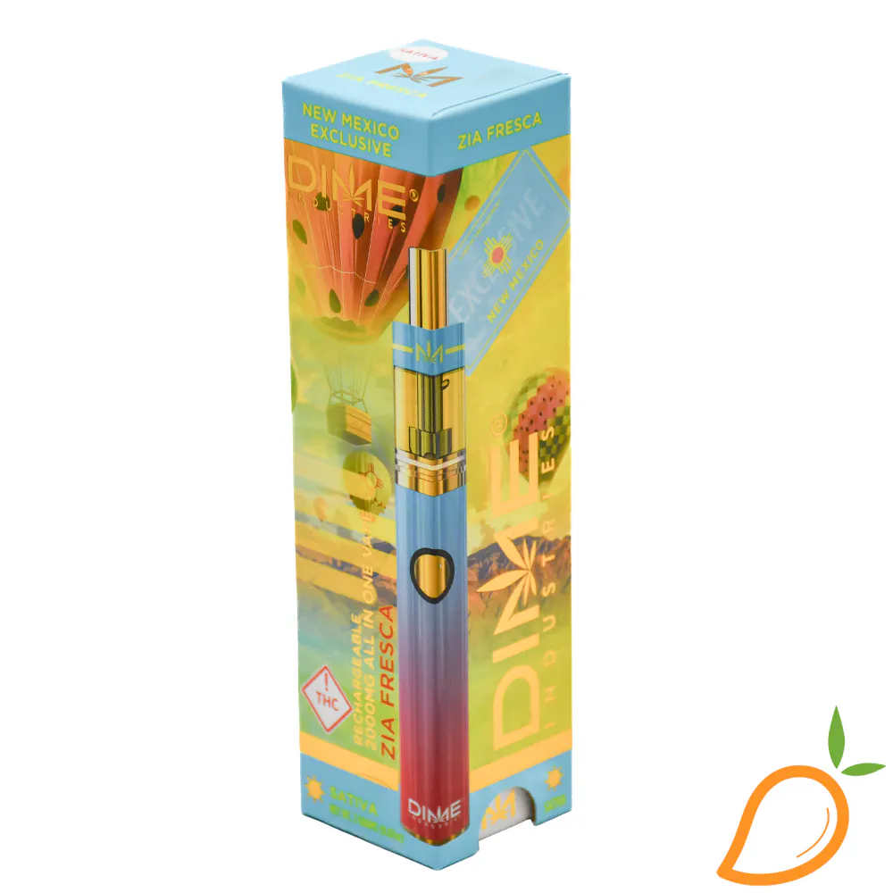 2g Zia Fresca Disposable Vape Dime Industries | Mango Cannabis