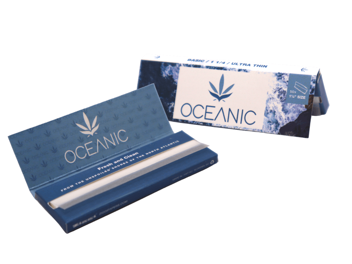 Oceanic Basic 1 1/4 Papers | Oceanic Cannabis & Coffee (Port aux 