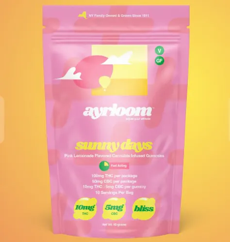 ‘up’ 2:1 sunny days infused gummies | 100mg-1