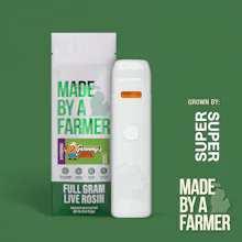 Made By A Farmer - 1g Live Rosin Disposable - Grannys Apple Fritter