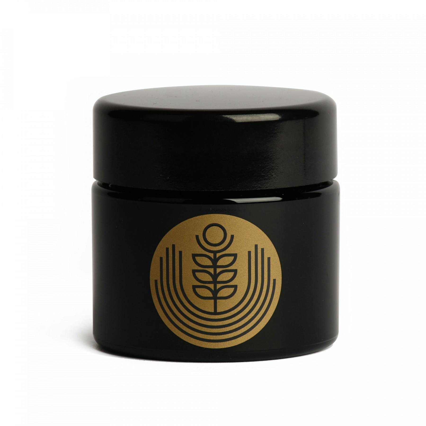 420 science - uv screw-top jar - rising flower - small