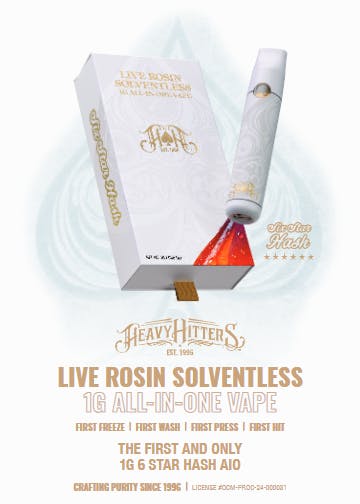 Heavy Hitters G13 - VAPORIZERS cannabis product, 1g