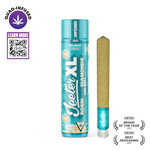 Jeeter - 2g Quad Infused Preroll - Milkman