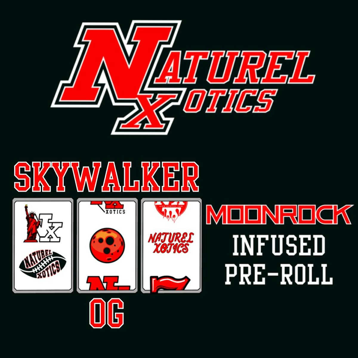 Photo of Naturel Xotics | Skywalker OG Pre-Roll | 1g 1pk Moonrock Infused