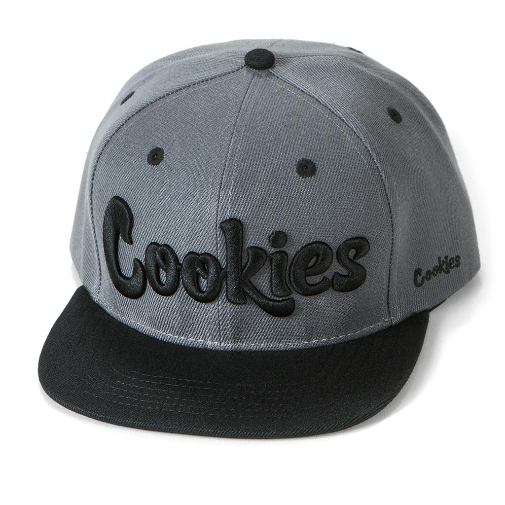 Cookies ORIGINAL MINT TWILL SNAPBACK CAP - HEATHER GREY / BLACK - Cookies  Harrison Cannabis Dispesnary