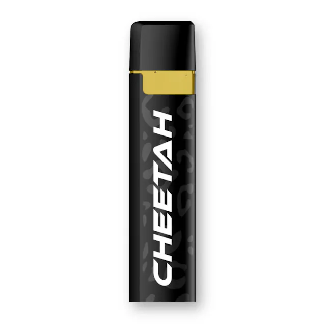 Cheetah Rosin Disposable Purple Triangle Kush 1g (indica hybrid, live rosin disposable)