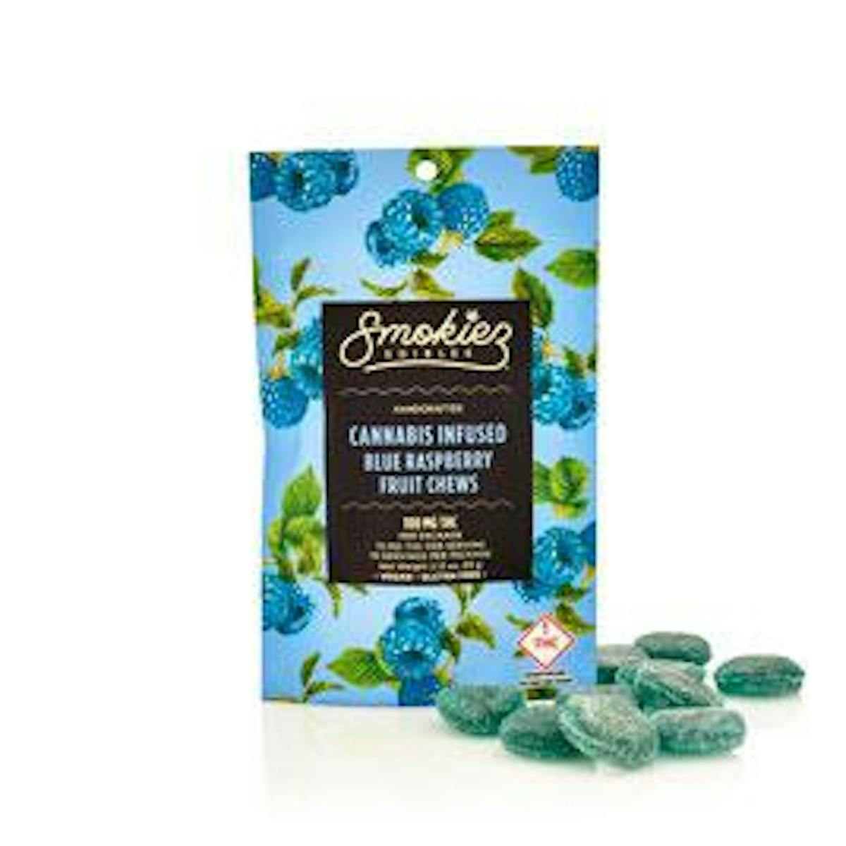 Photo of Smokiez – Gummies – Blue Raspberry (H) 100mg