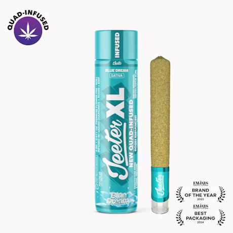 Jeeter - 2g Quad Infused Preroll - Blue Dream - product image at King of Budz