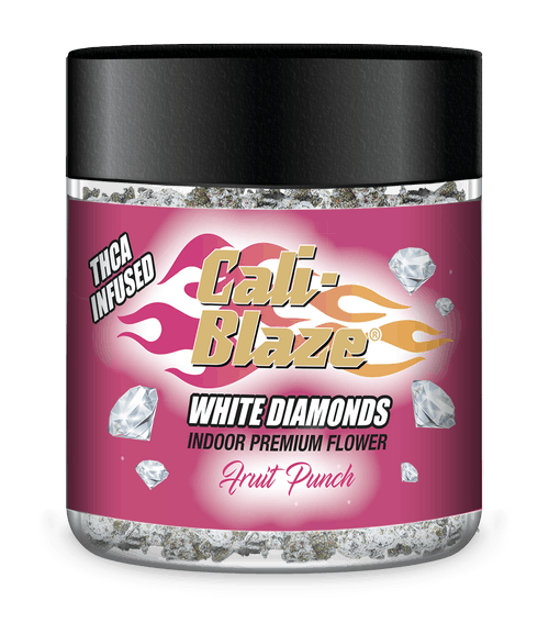 Cali-Blaze | White Diamond Frosted Flower - 3.5g - Fruit Punch