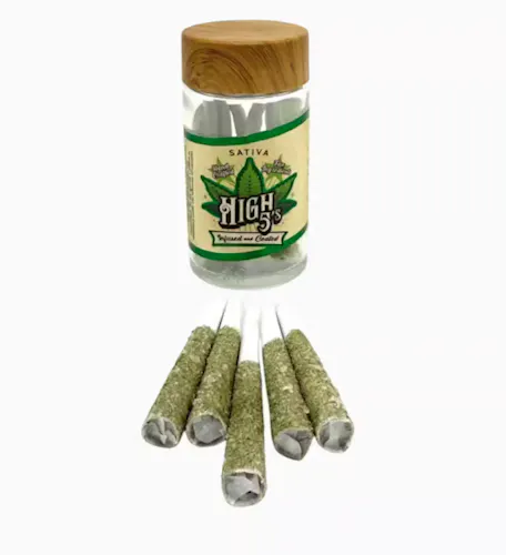 Lemon MacMelon x Kush Krasher x NYC Diesel | Quint-Infused Pre-Rolls | 5pk | 4g-active